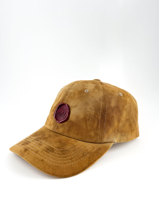 Hand-Dyed Stamped 6-Panel Cap