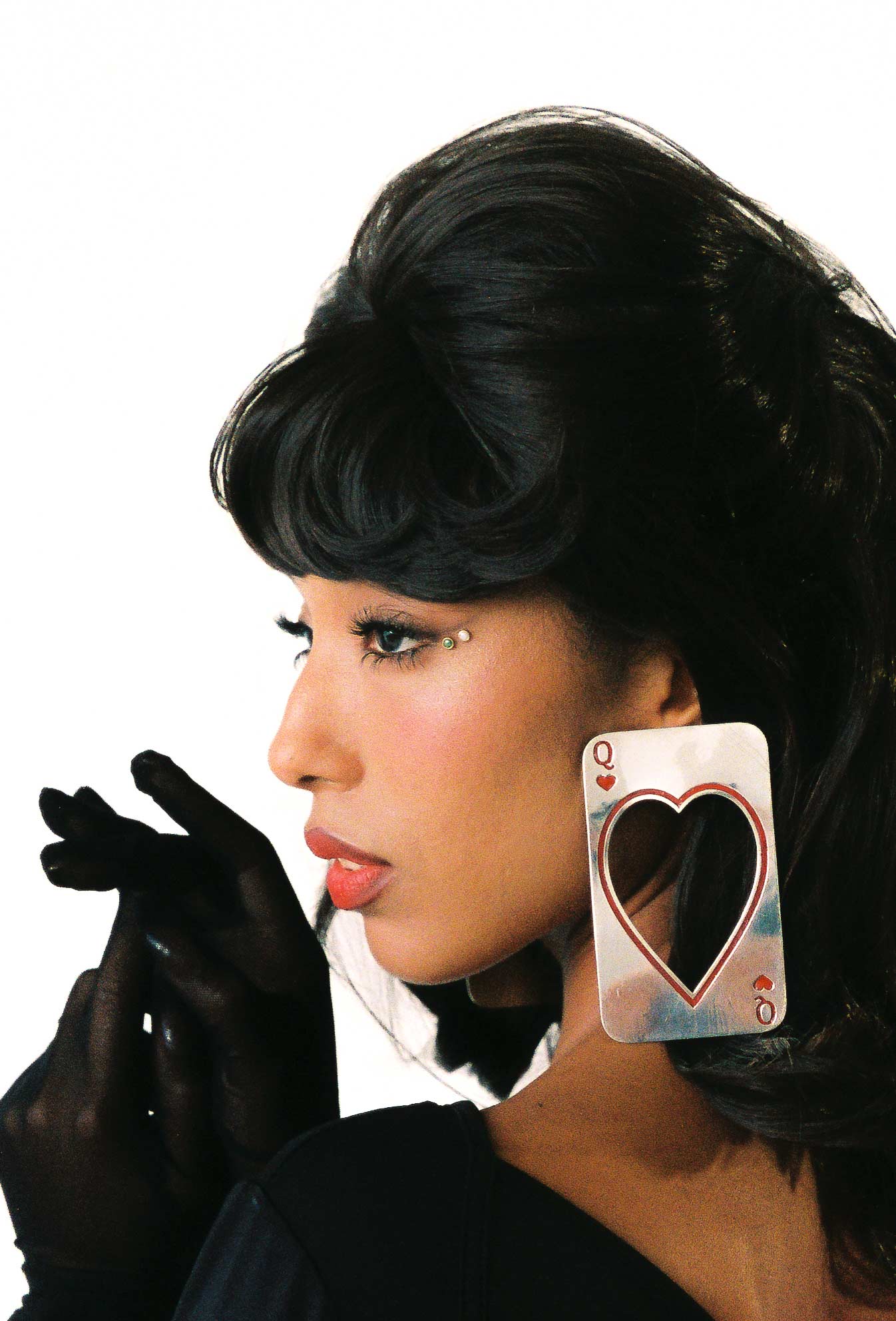 Queen of Hearts .925 Sterling Silver Earrings